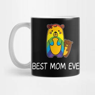 LGBT Mama Bear T-Shirt - Best Mom Ever Mug